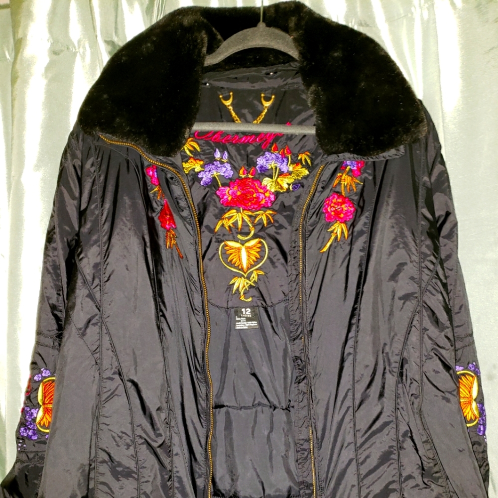 Obermeyer Vintage Ski Jacket Size 12 Black